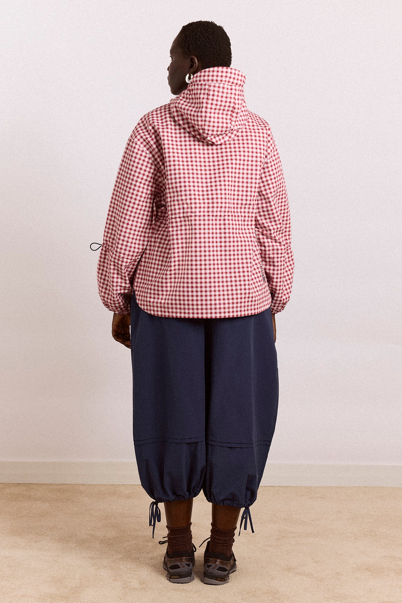 matilda raincoat - cherry gingham - Image 5