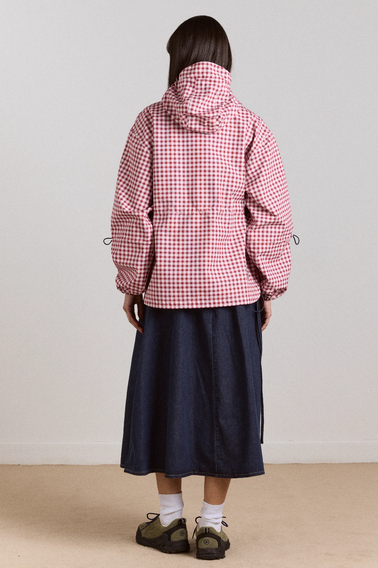 matilda raincoat - cherry gingham - Image 6