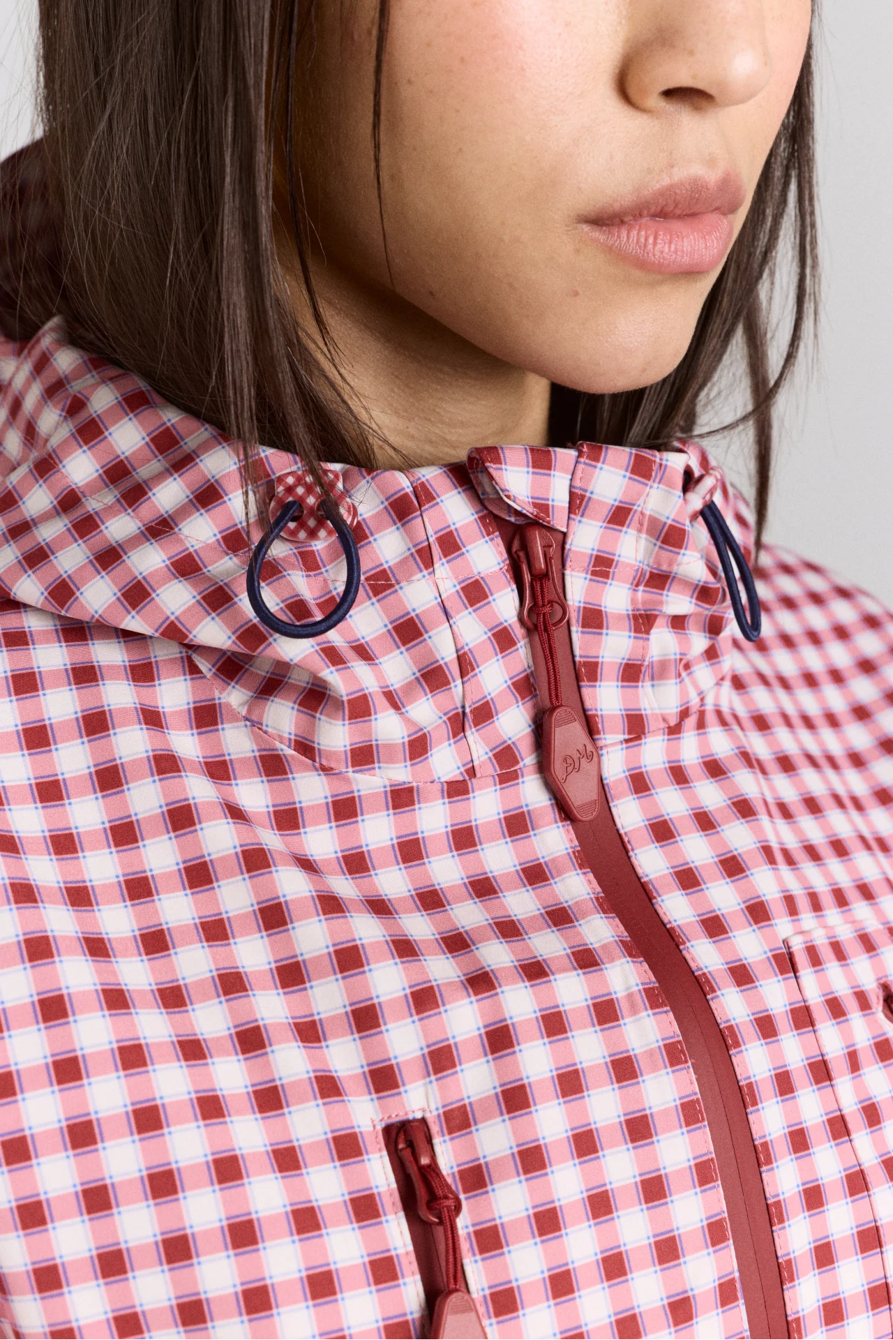 matilda raincoat - cherry gingham - Image 9