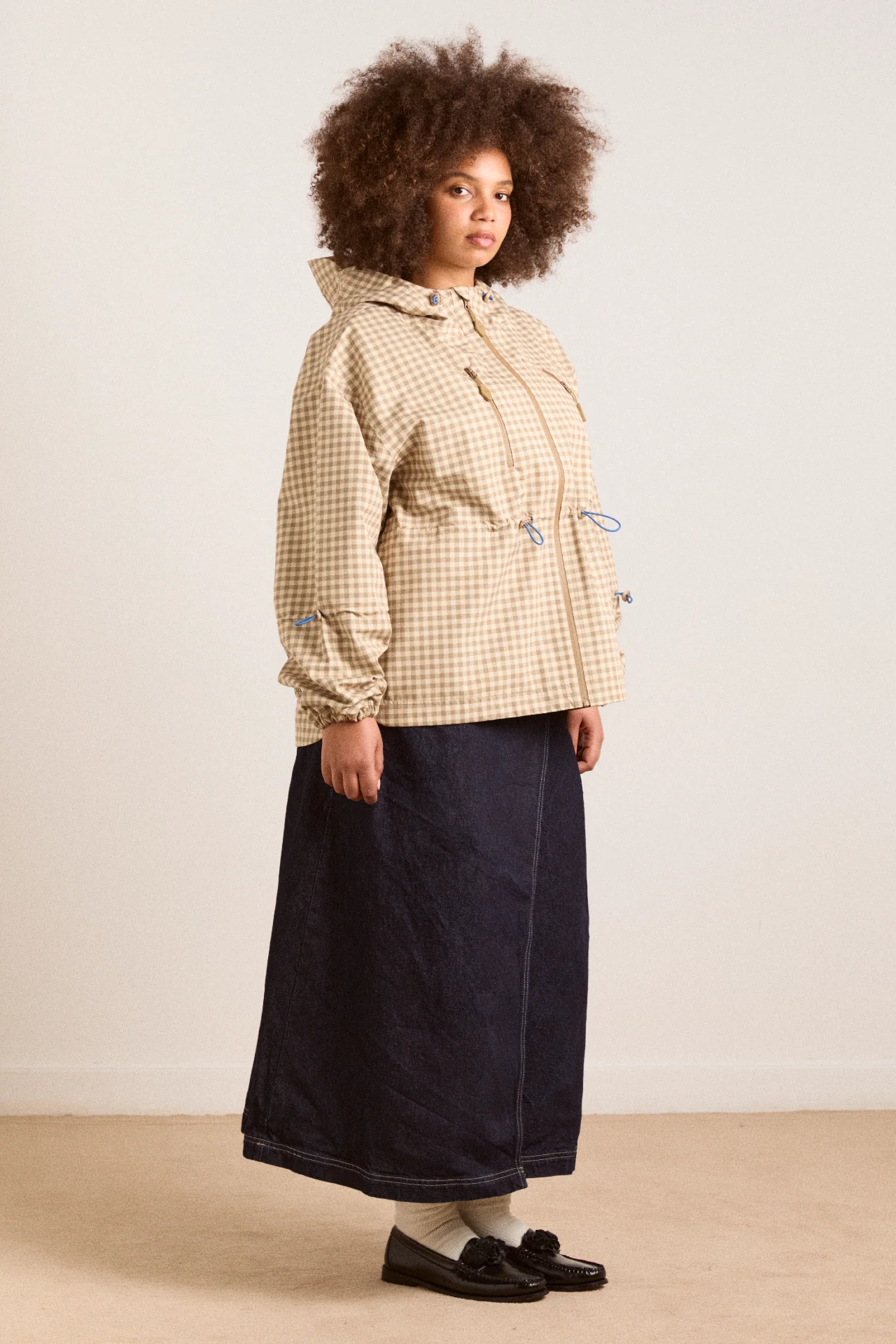 Matilda Raincoat - Gingham - Image 7