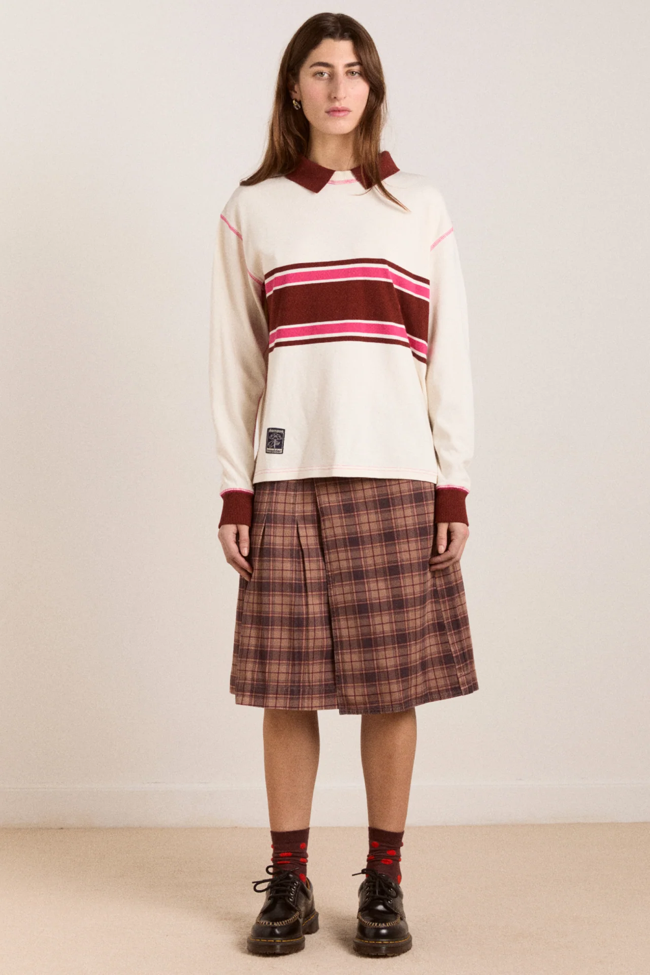 Matty Kilt - Tan Check - Image 3