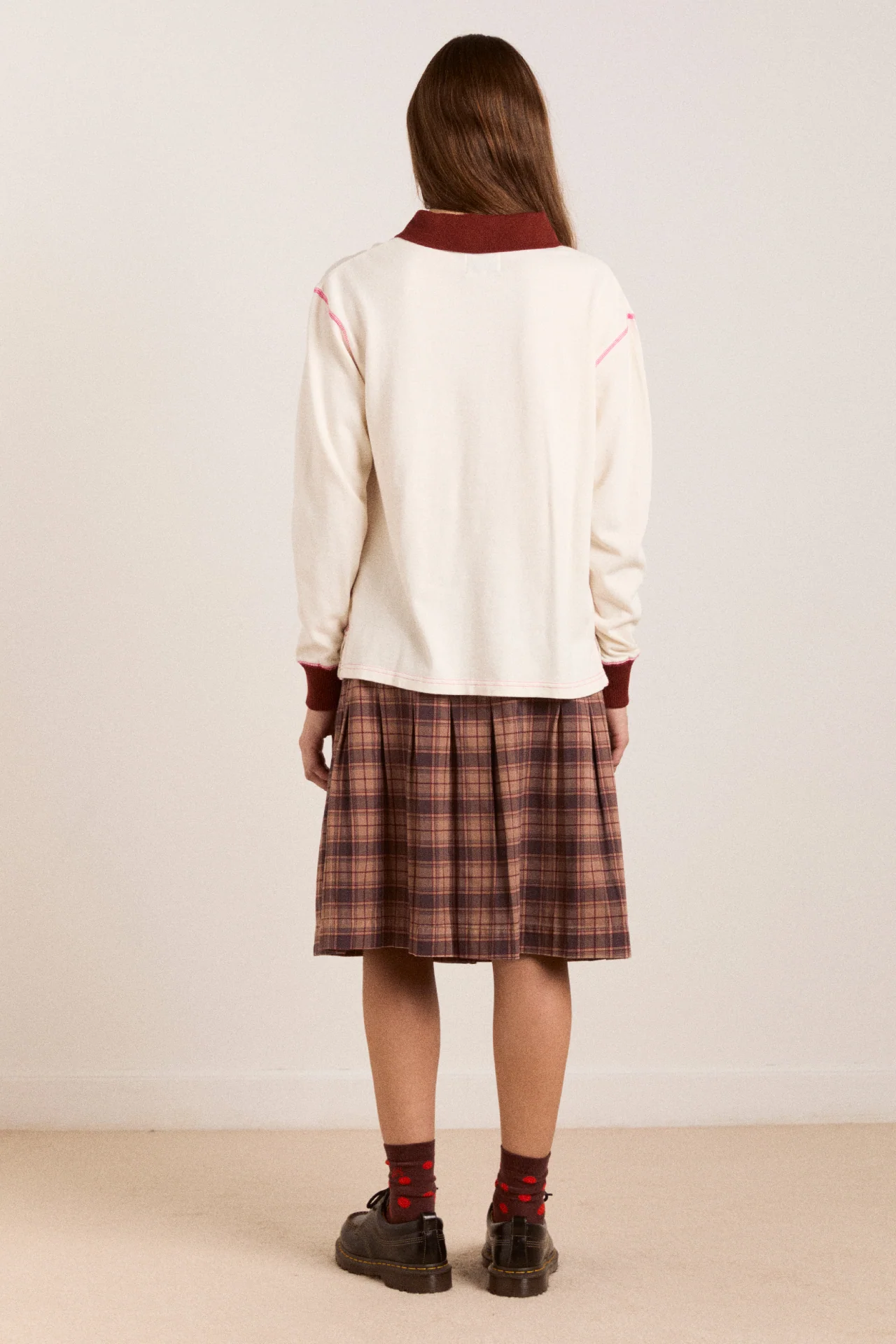 Matty Kilt - Tan Check - Image 4