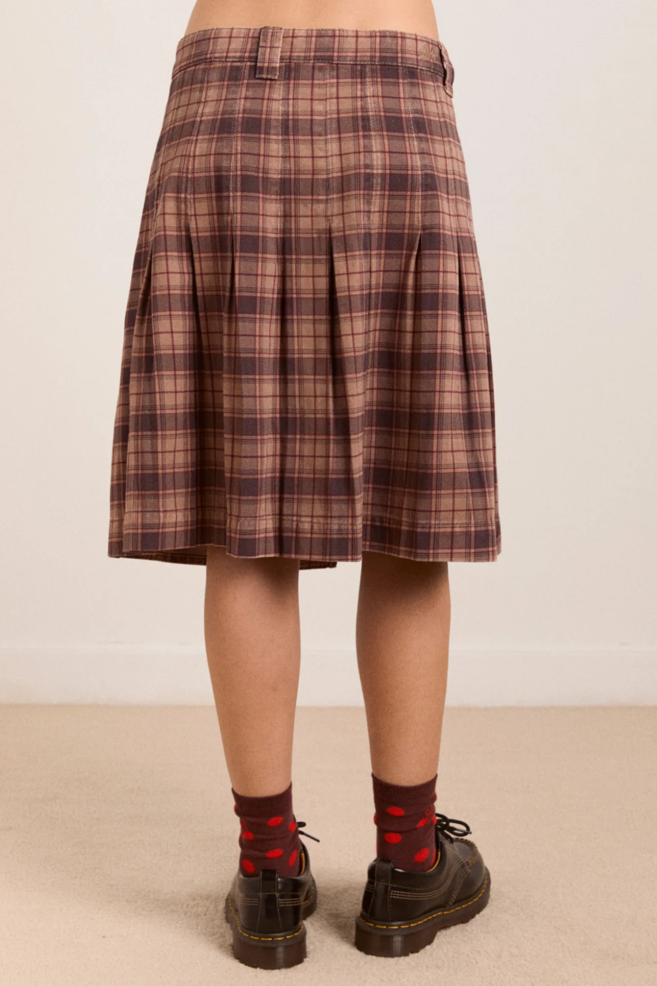 Matty Kilt - Tan Check - Image 5