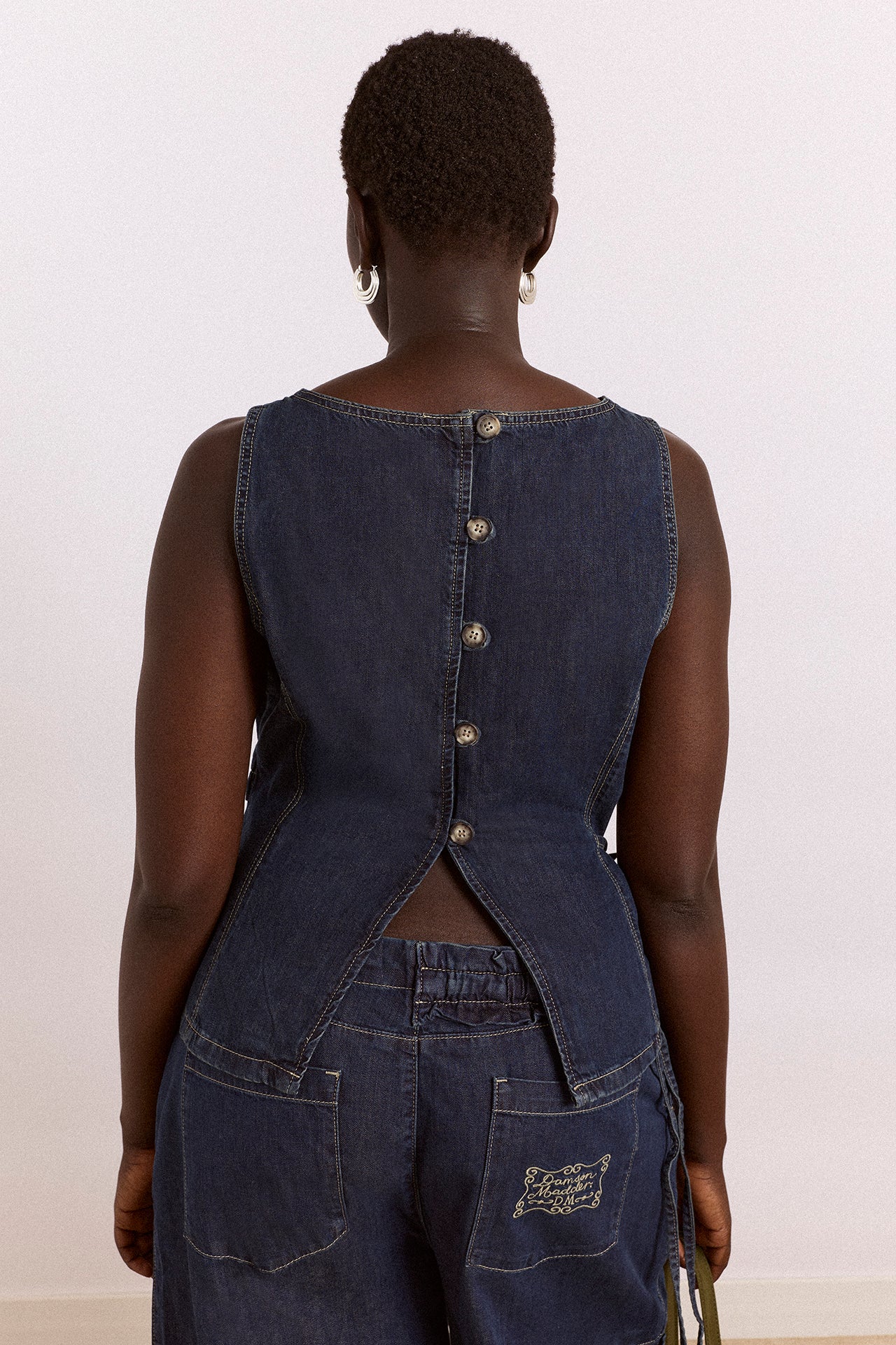 Maxime Top - Dark Indigo - Image 10