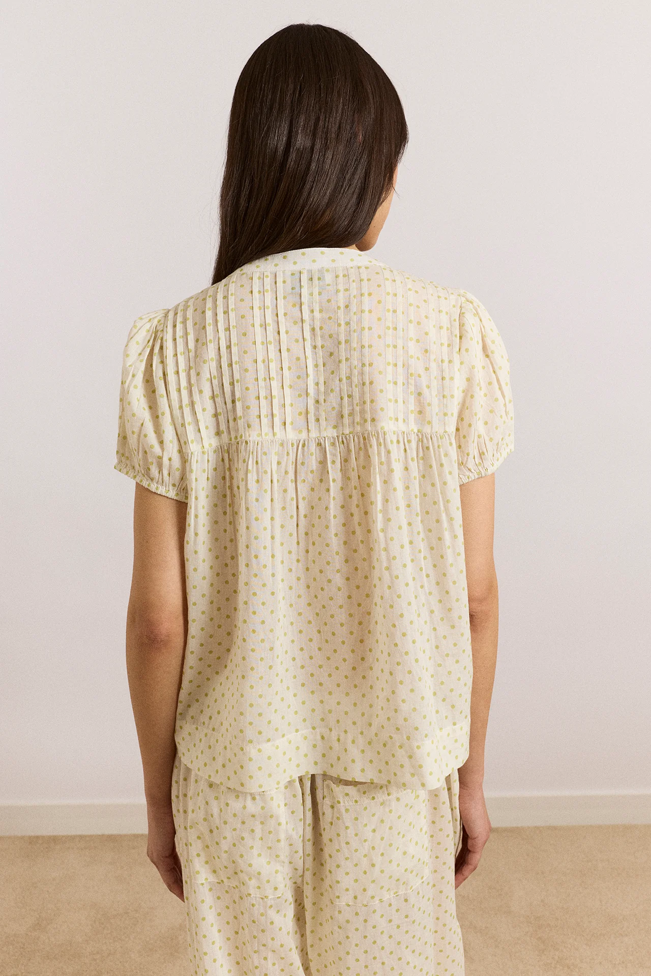 Meadow Top - Lime Spot - Image 5