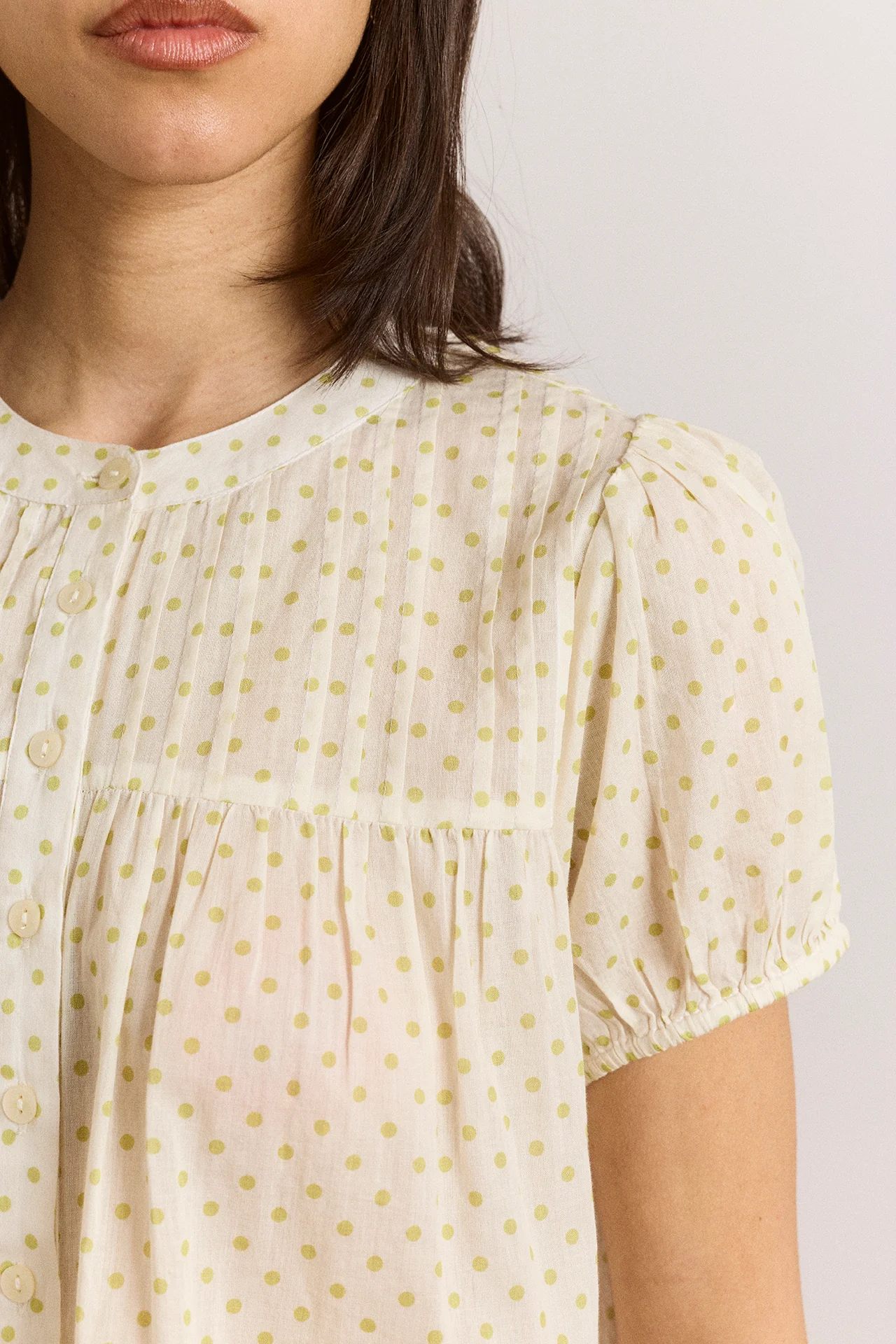 Meadow Top - Lime Spot - Image 7