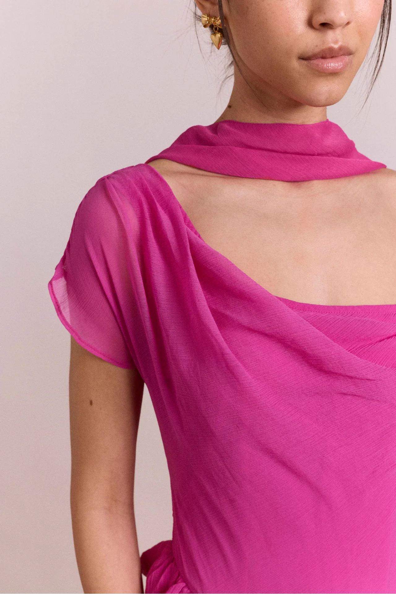Moxie Midi Dress - Pink - Image 6