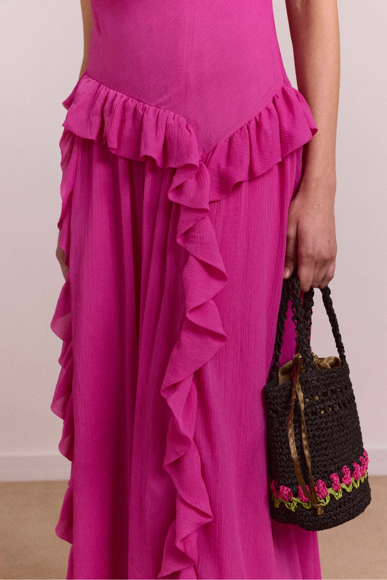 Moxie Midi Dress - Pink - Image 7