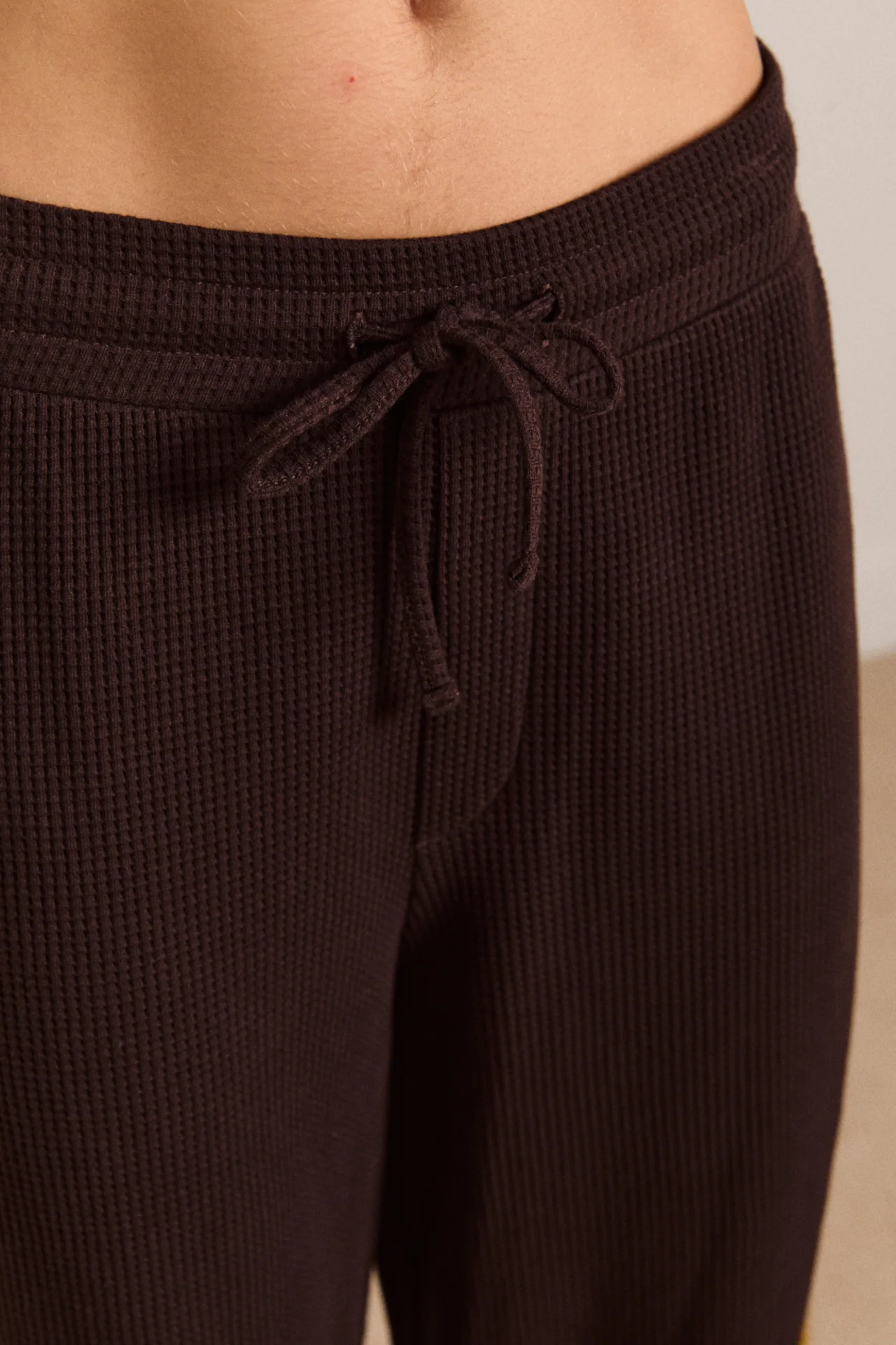 Piper Waffle Jogger - Chocolate - Image 5