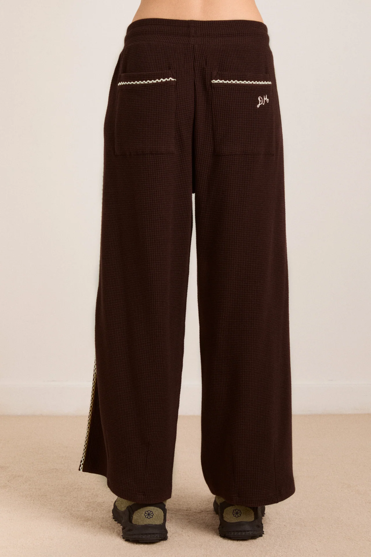 Piper Waffle Jogger - Chocolate - Image 6