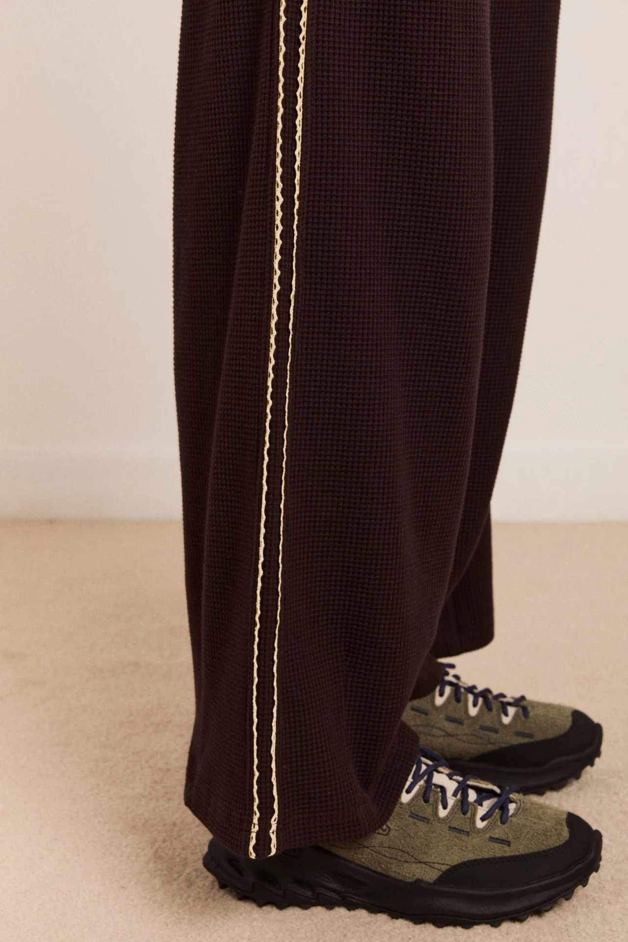 Piper Waffle Jogger - Chocolate - Image 8