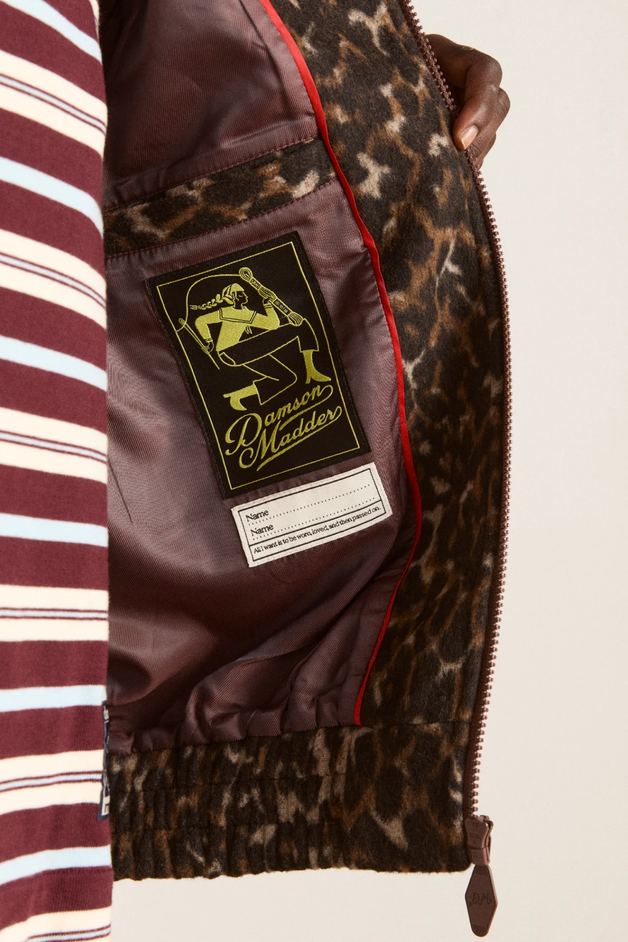 Pixie Bomber Jacket - Leopard - Image 8