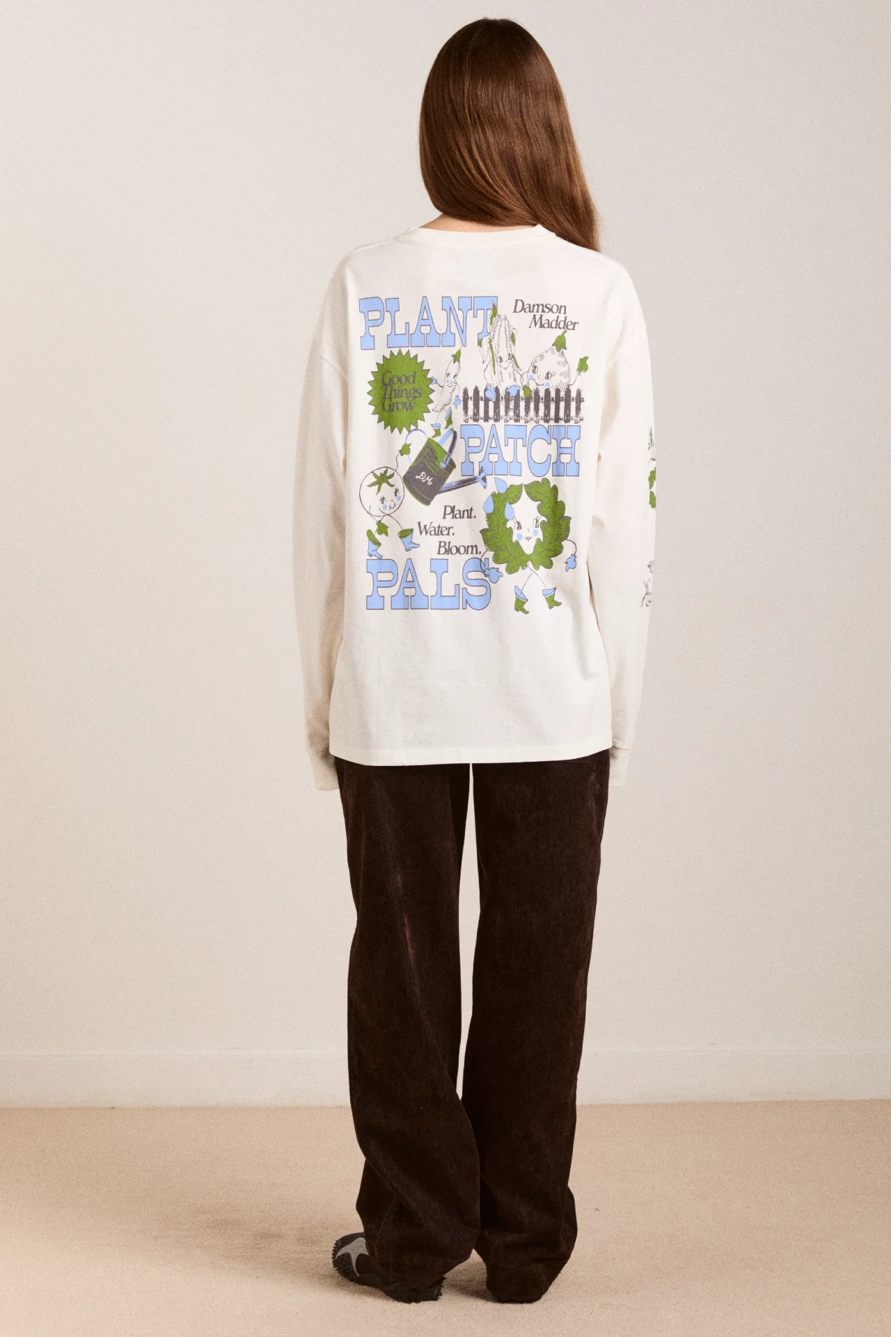 Plant Patch Pals - Ecru Long Sleeve - Image 5