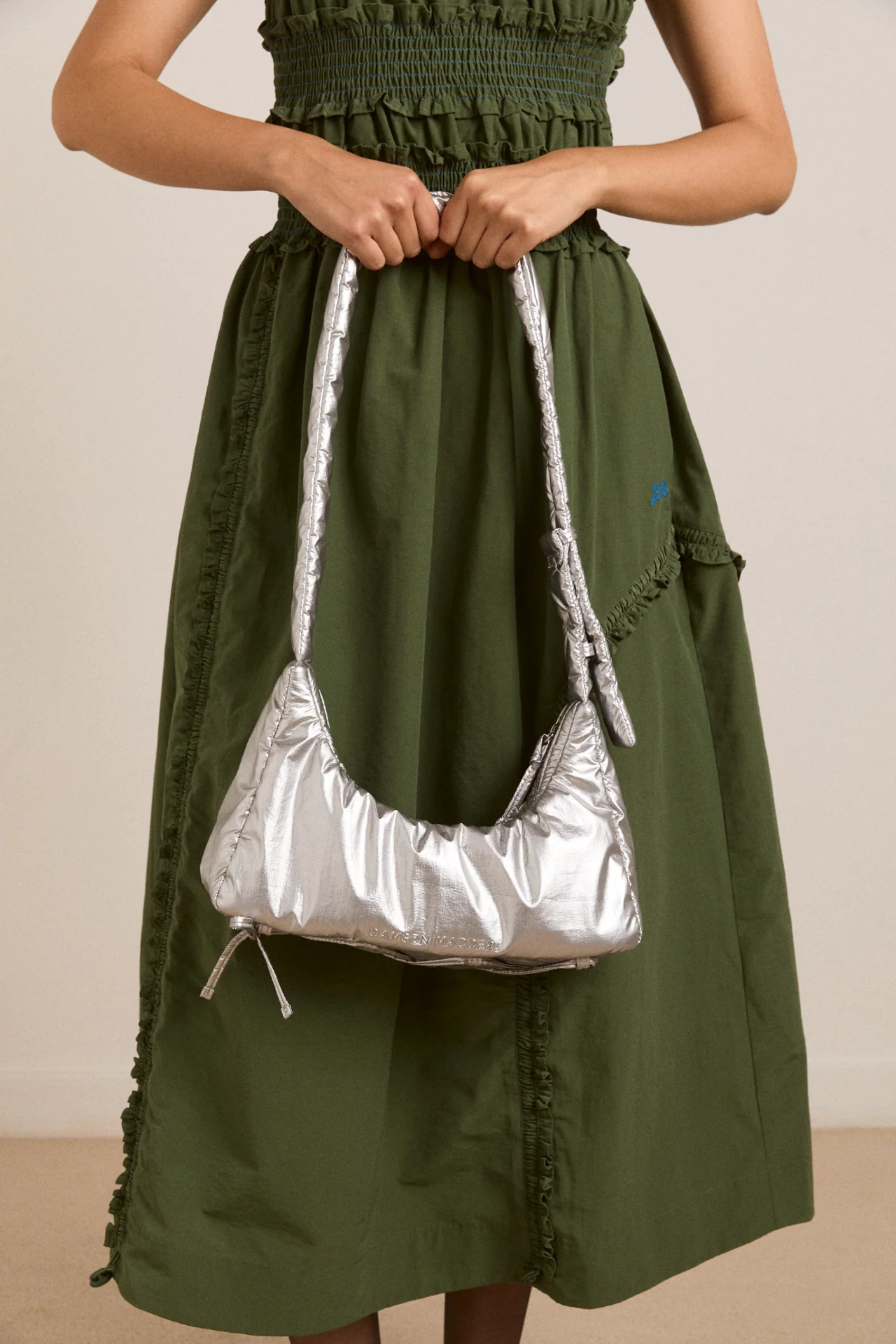 Puffy Saz Bag - Silver - Image 3