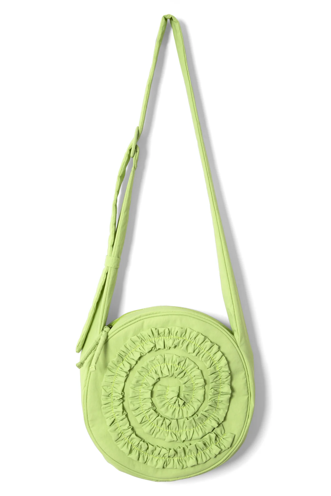 Rae Circle Swirl Bag - Celery - Image 5