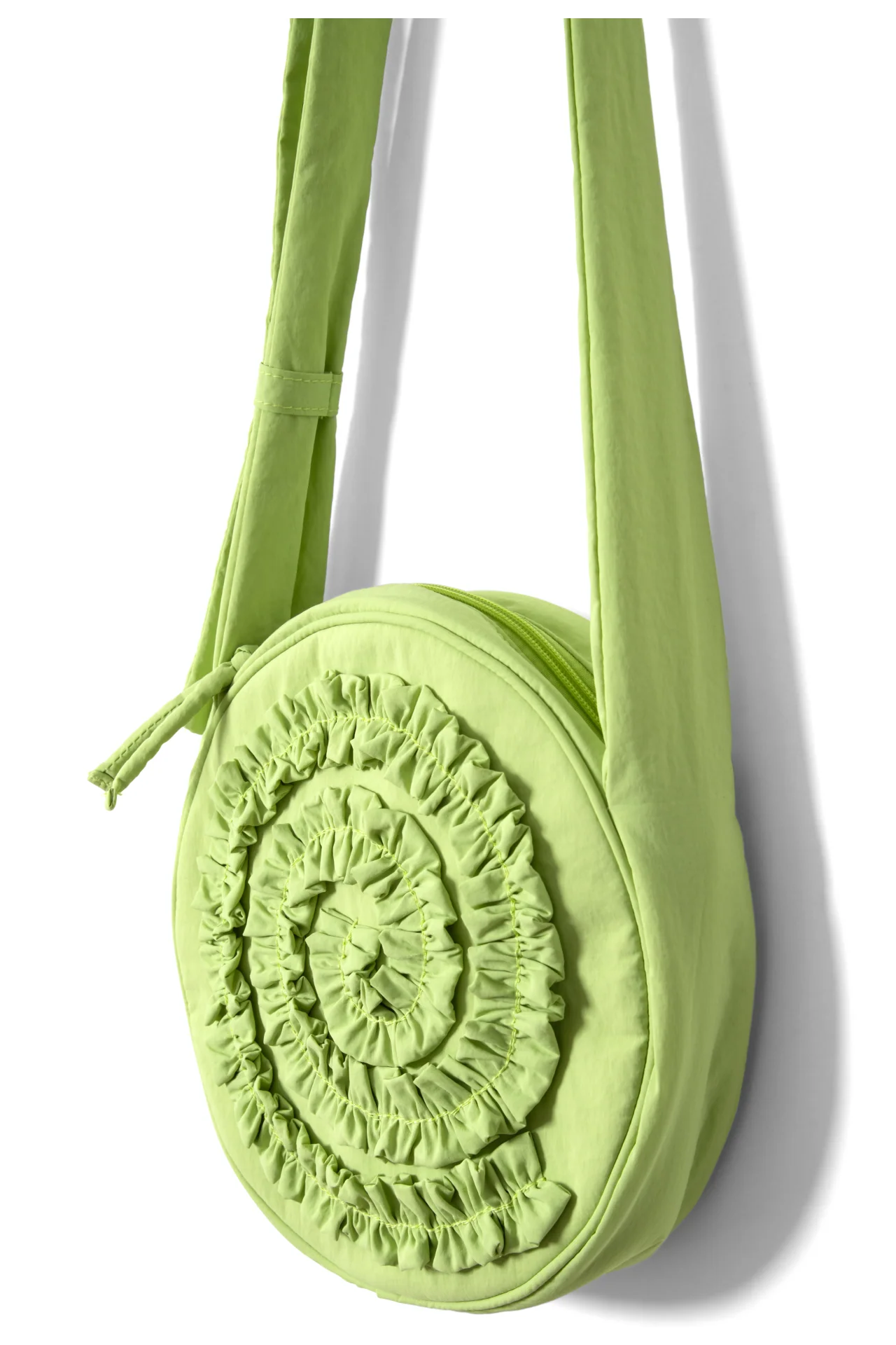 Rae Circle Swirl Bag - Celery - Image 7
