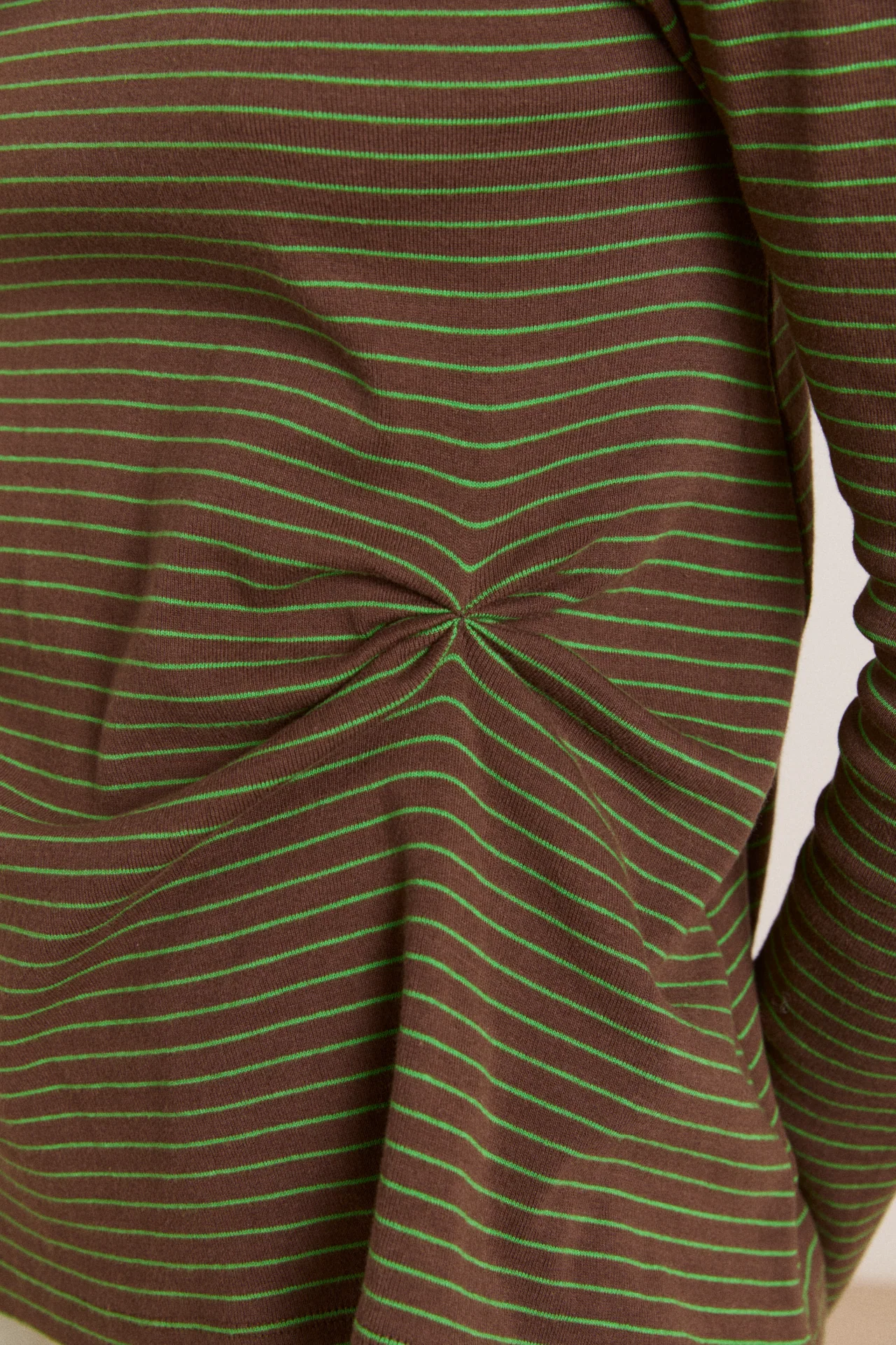 Raelynn Tee - Green Stripe - Image 11