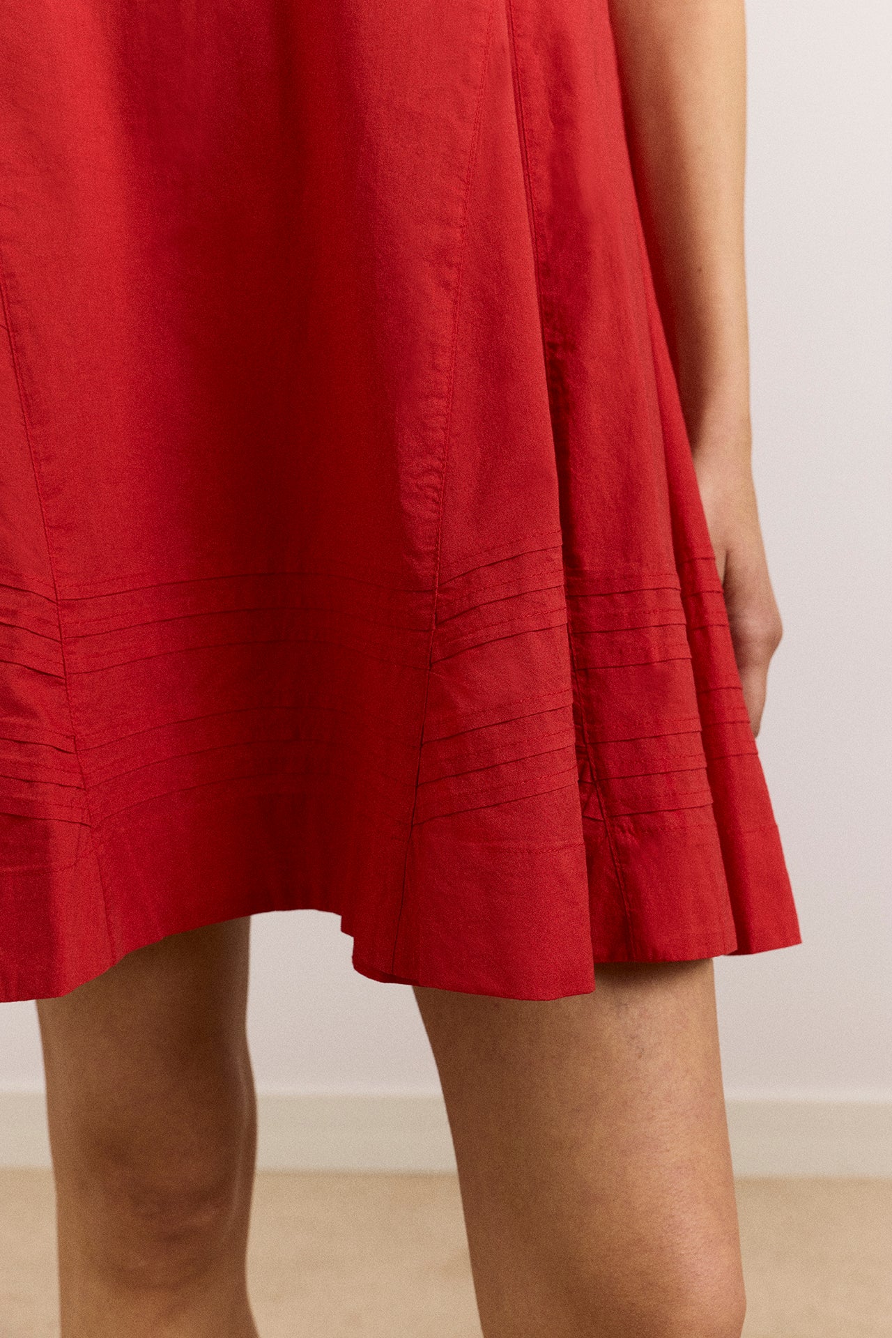 Raven Mini Night Dress - Red - Image 5