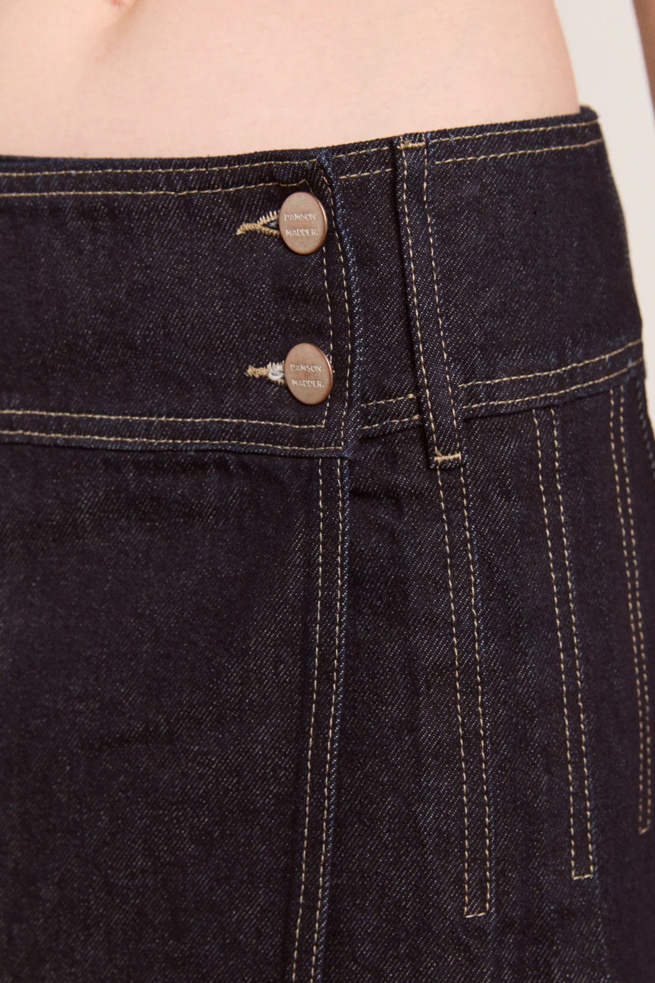 Raye Denim Skirt - Dark Indigo - Image 15
