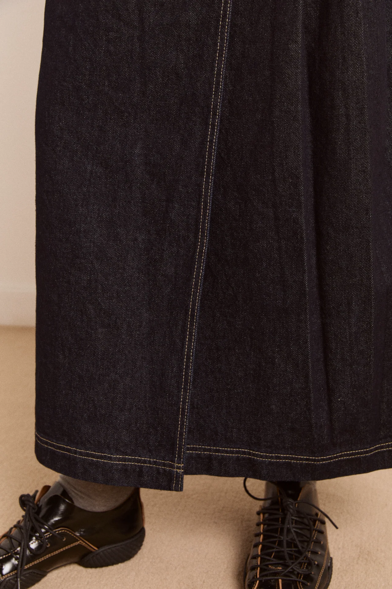 Raye Denim Skirt - Dark Indigo - Image 16