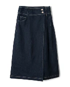 Raye Denim Skirt - Dark Indigo - Image 18