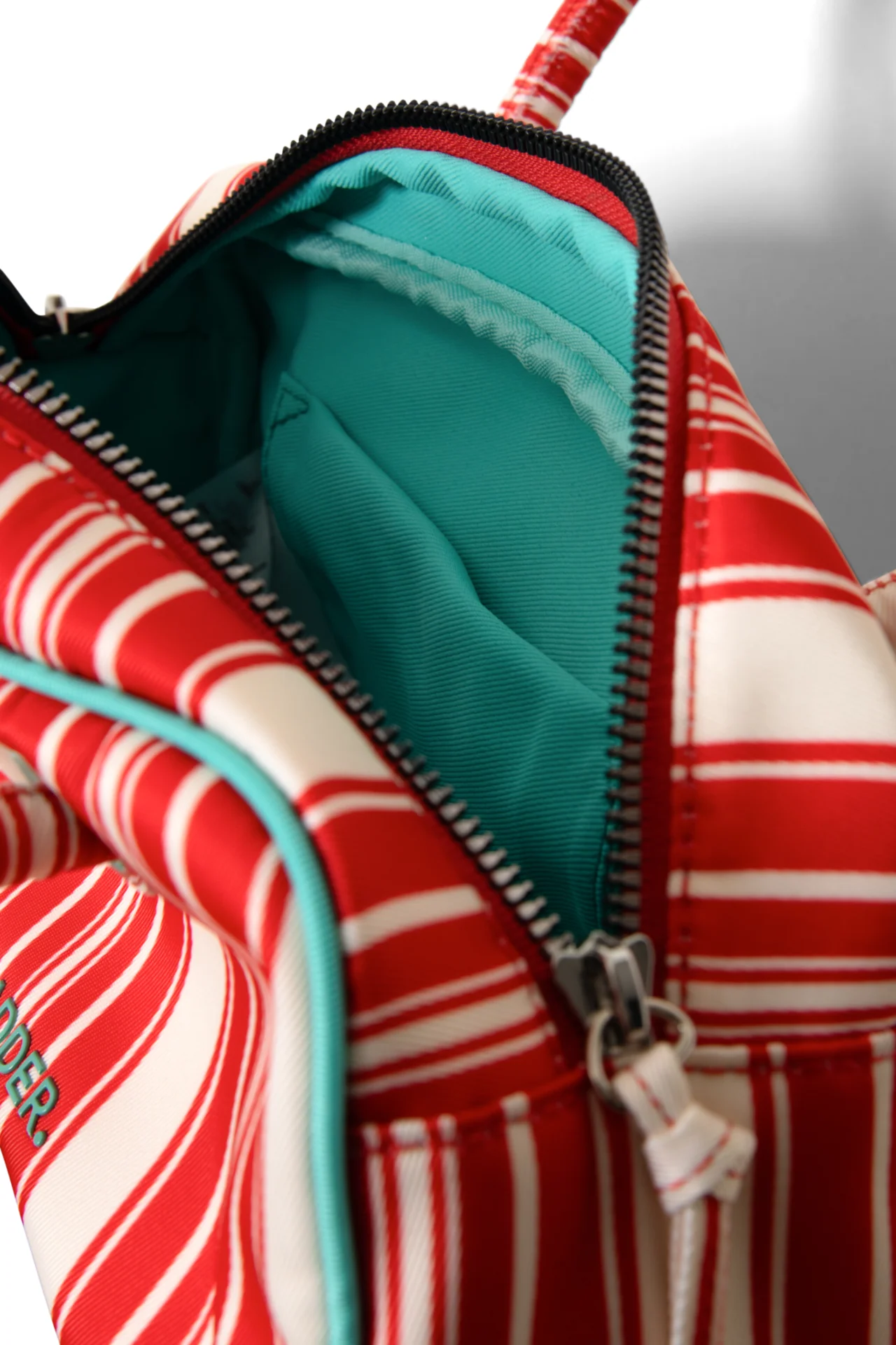 Renne Bowler Bag - Cherry Deck Chair Stripe - Image 6