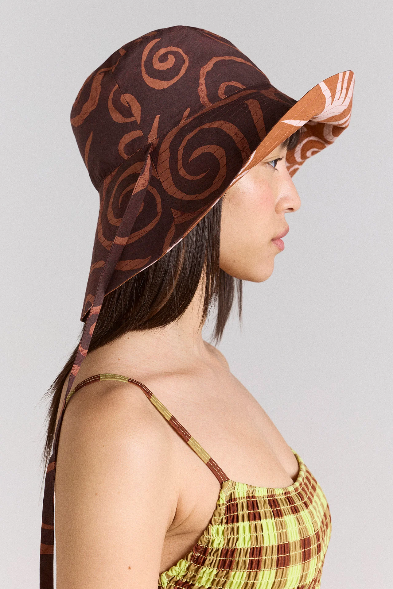 Reversible Sunhat - Mixed Swirl - Image 4