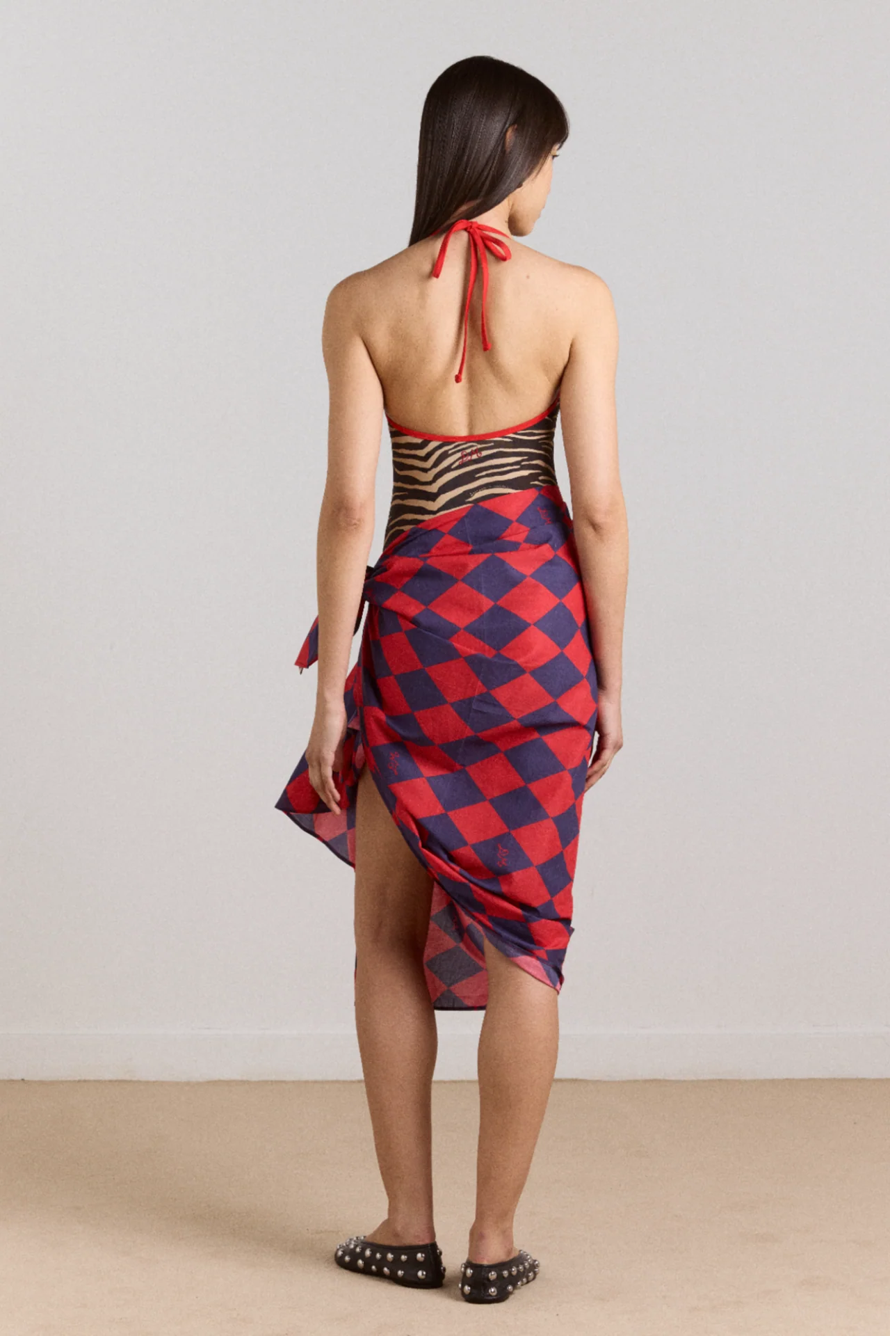 Sarong - Harlequin Print - Image 6