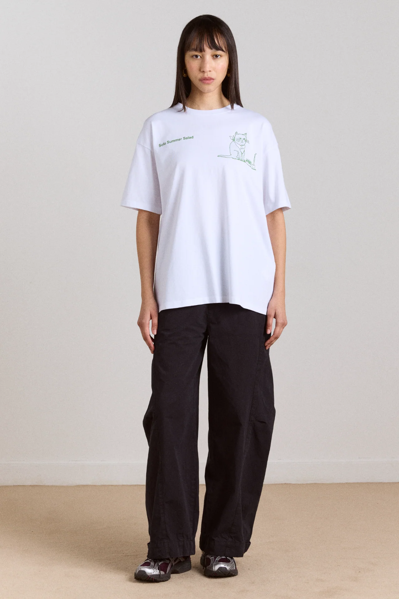 Solo Salad Graphic Tee - White - Image 3