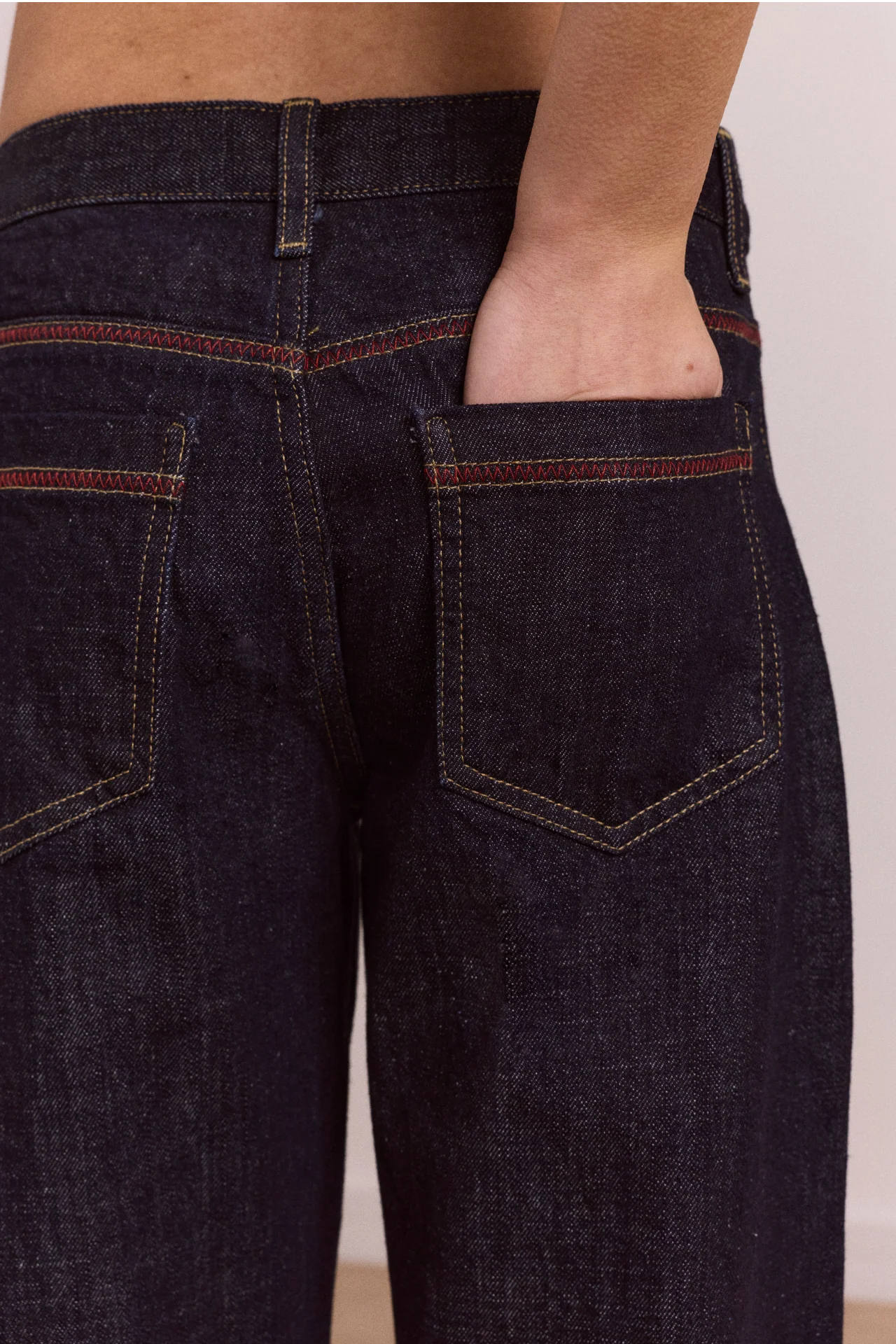 Straight Leg Montana Turn Up Jean -Indigo Selvedge - Image 9