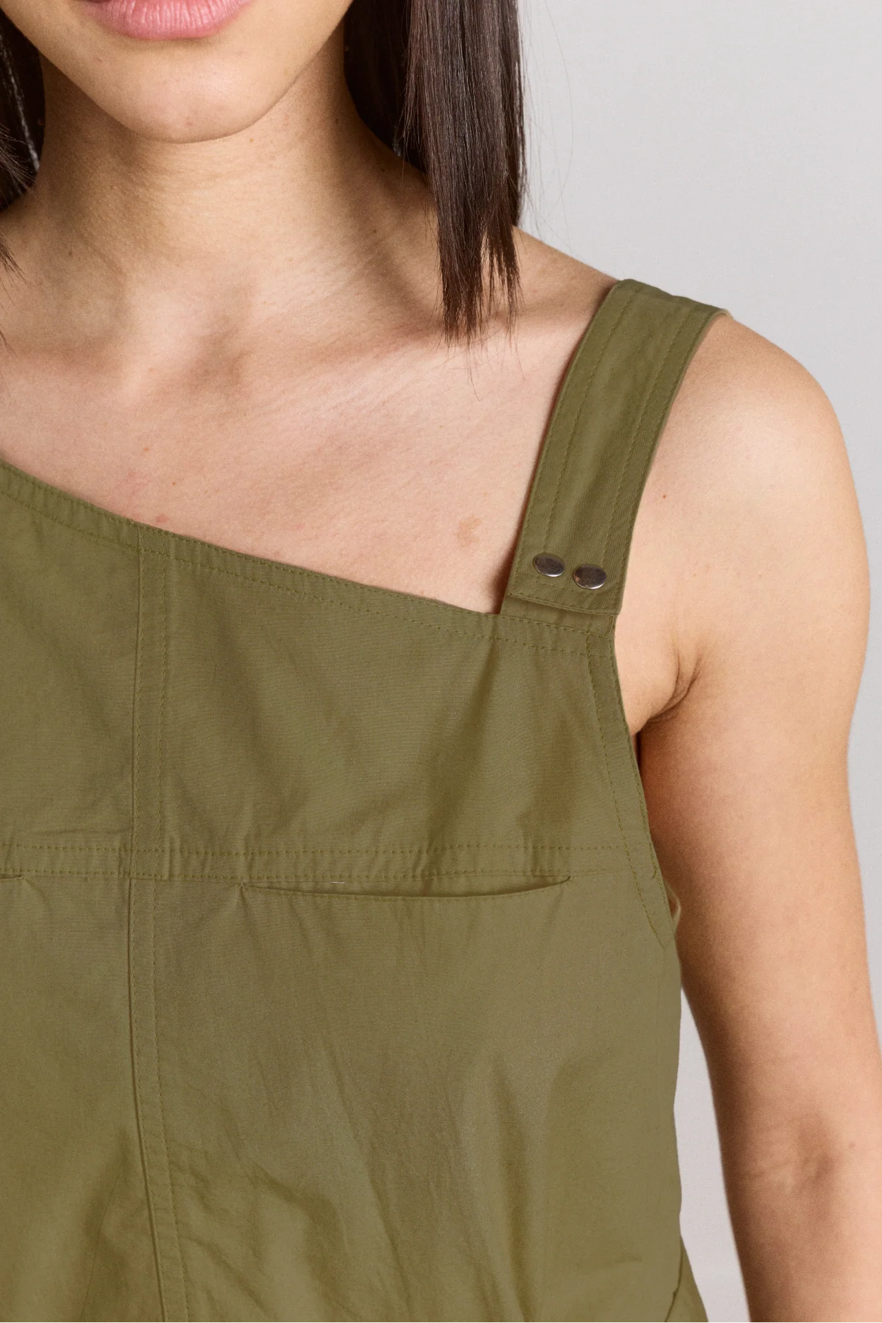 Tate Midi Dress - Olive - Image 7