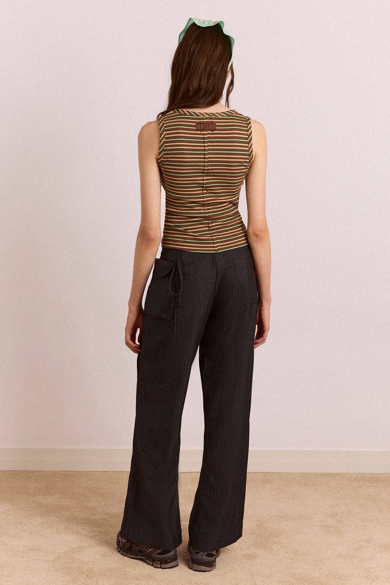 Tatianna Trouser - Pinstripe - Image 8