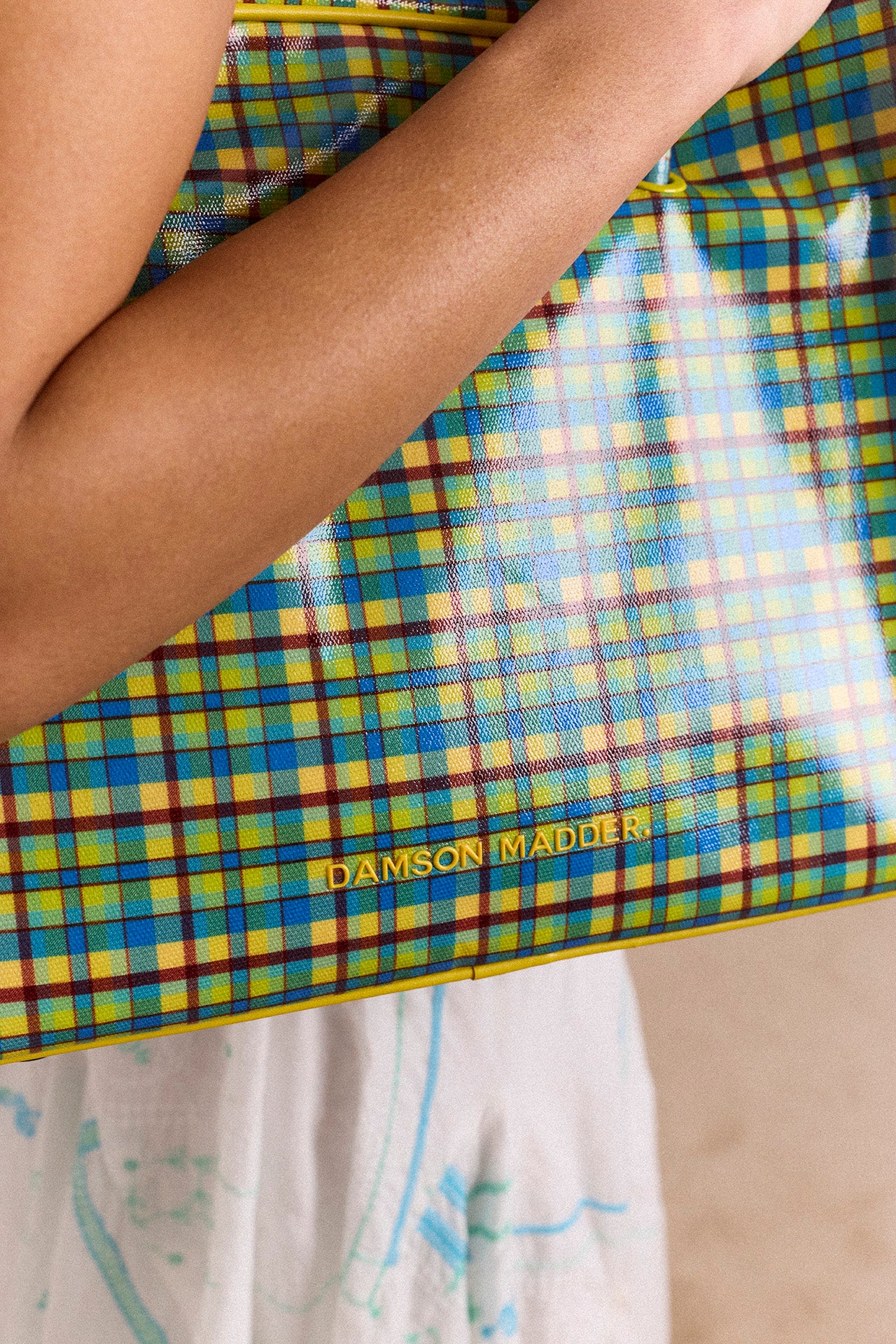 Truro Coated Holdall - Zesty Check - Image 5