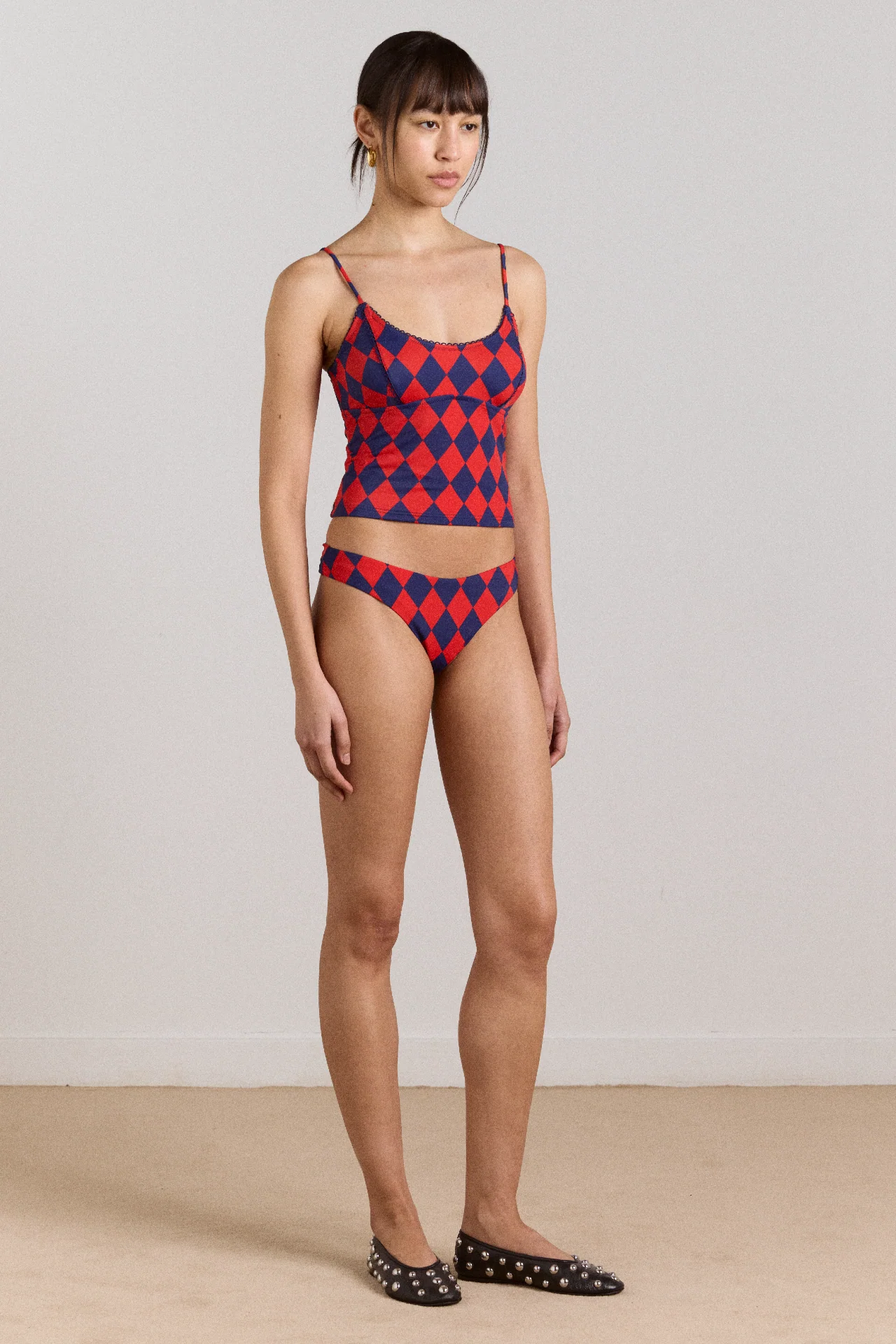 Wren Bikini Bottom - Harlequin Print - Image 12