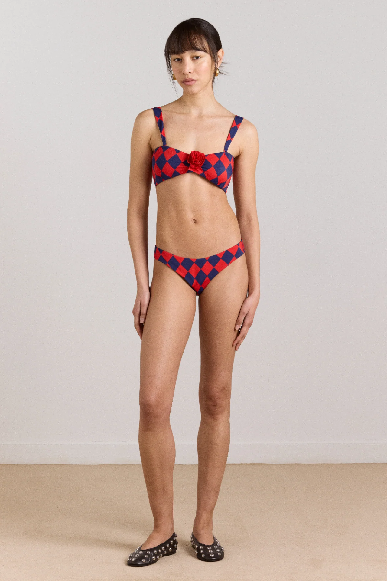 Wren Bikini Bottom - Harlequin Print - Image 5