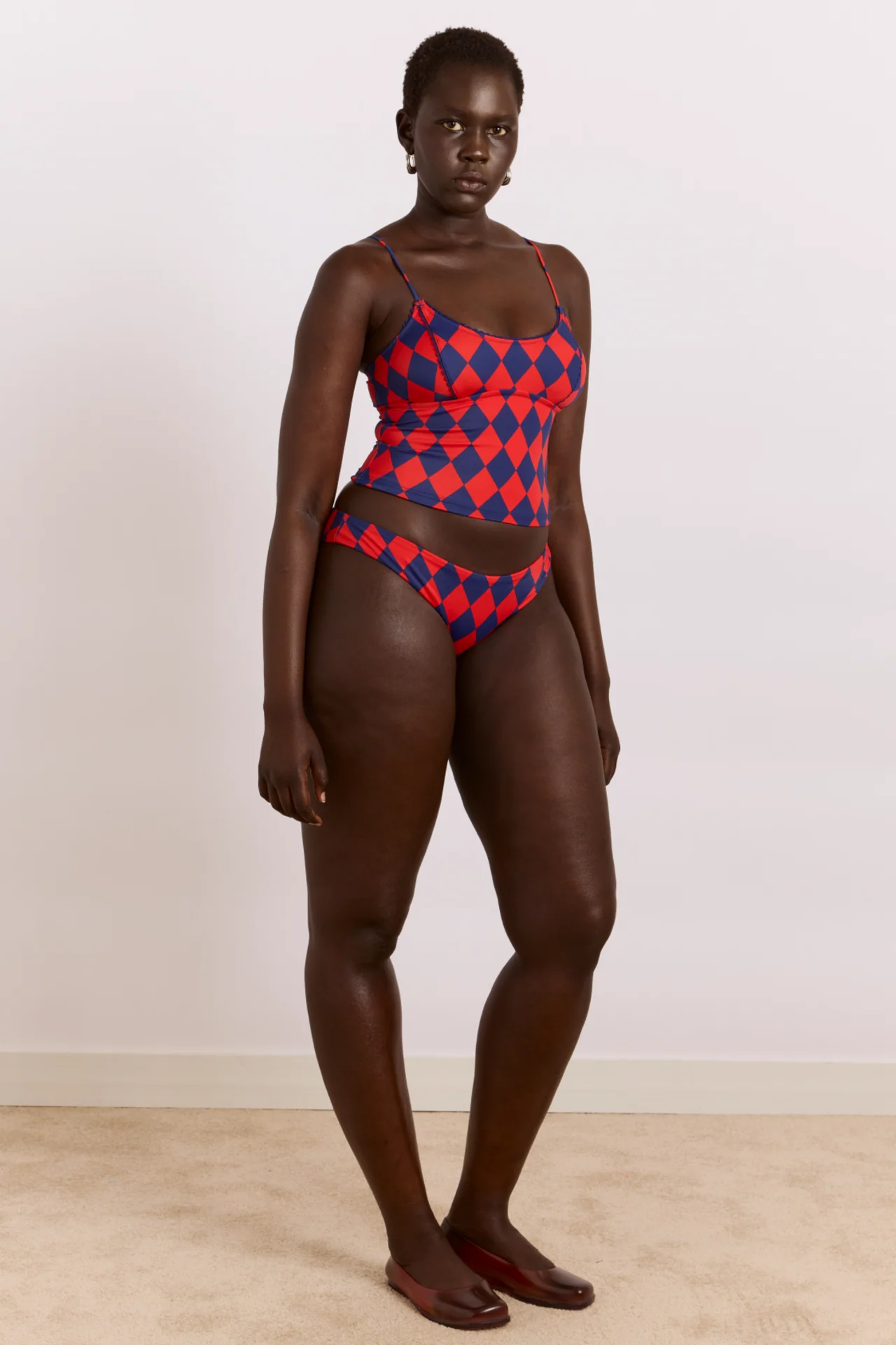 Wren Bikini Bottom - Harlequin Print - Image 13
