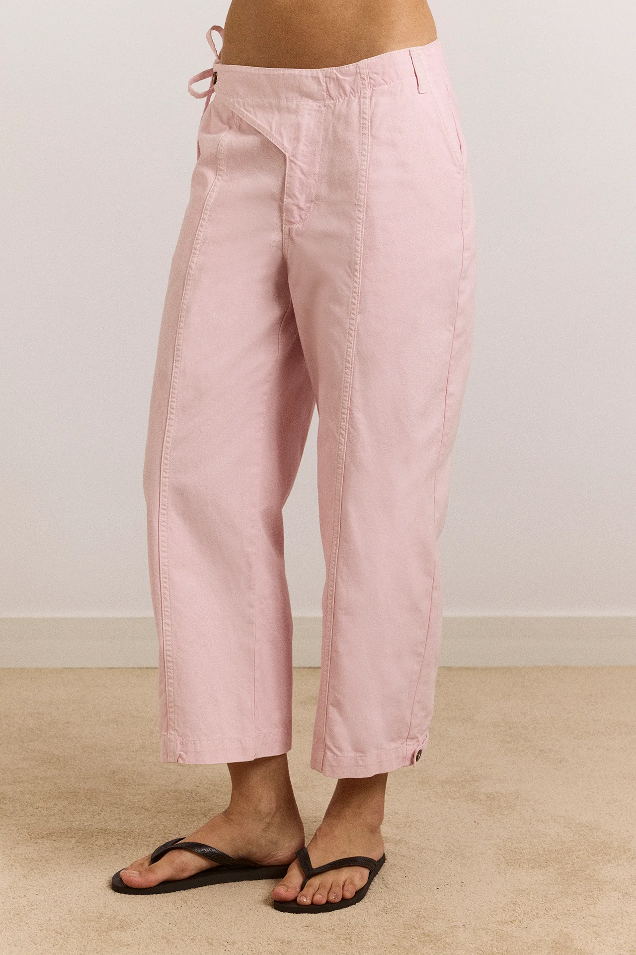Yves Capri Trouser - Pink - Image 5