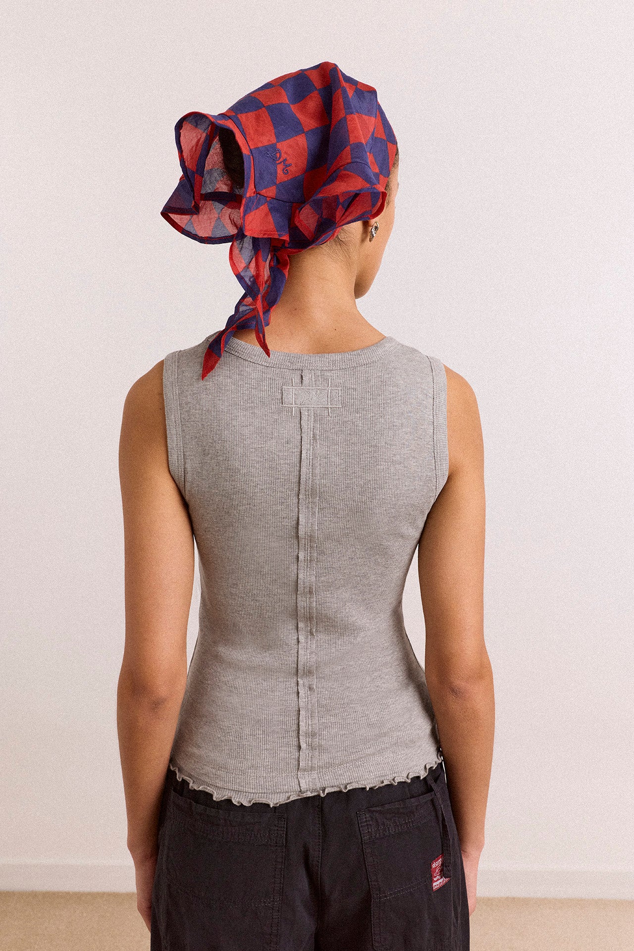 Zora Tank - Grey Marl - Image 5